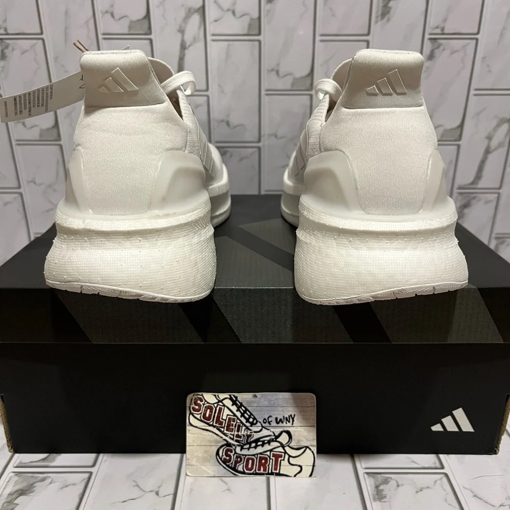 New Adidas Ultraboost 5X Ultra Boost Running Shoes Triple White Training Gym